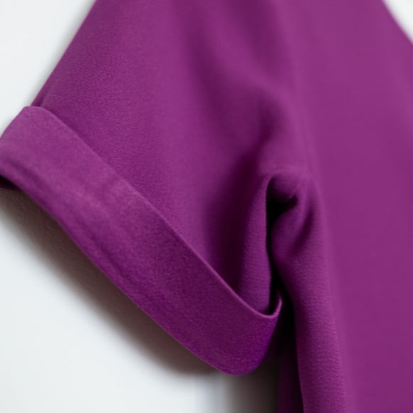 Ralph Lauren Collection - LUCINDA SILK-LAYER TOP - Picture 3 of 7